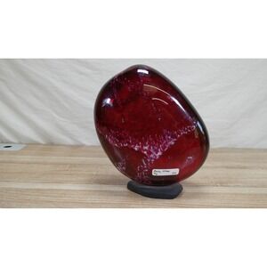Randy Strong #6 Red Sculpture #6 Size 3.6" tall x 2.7" x 2.8" Aprox